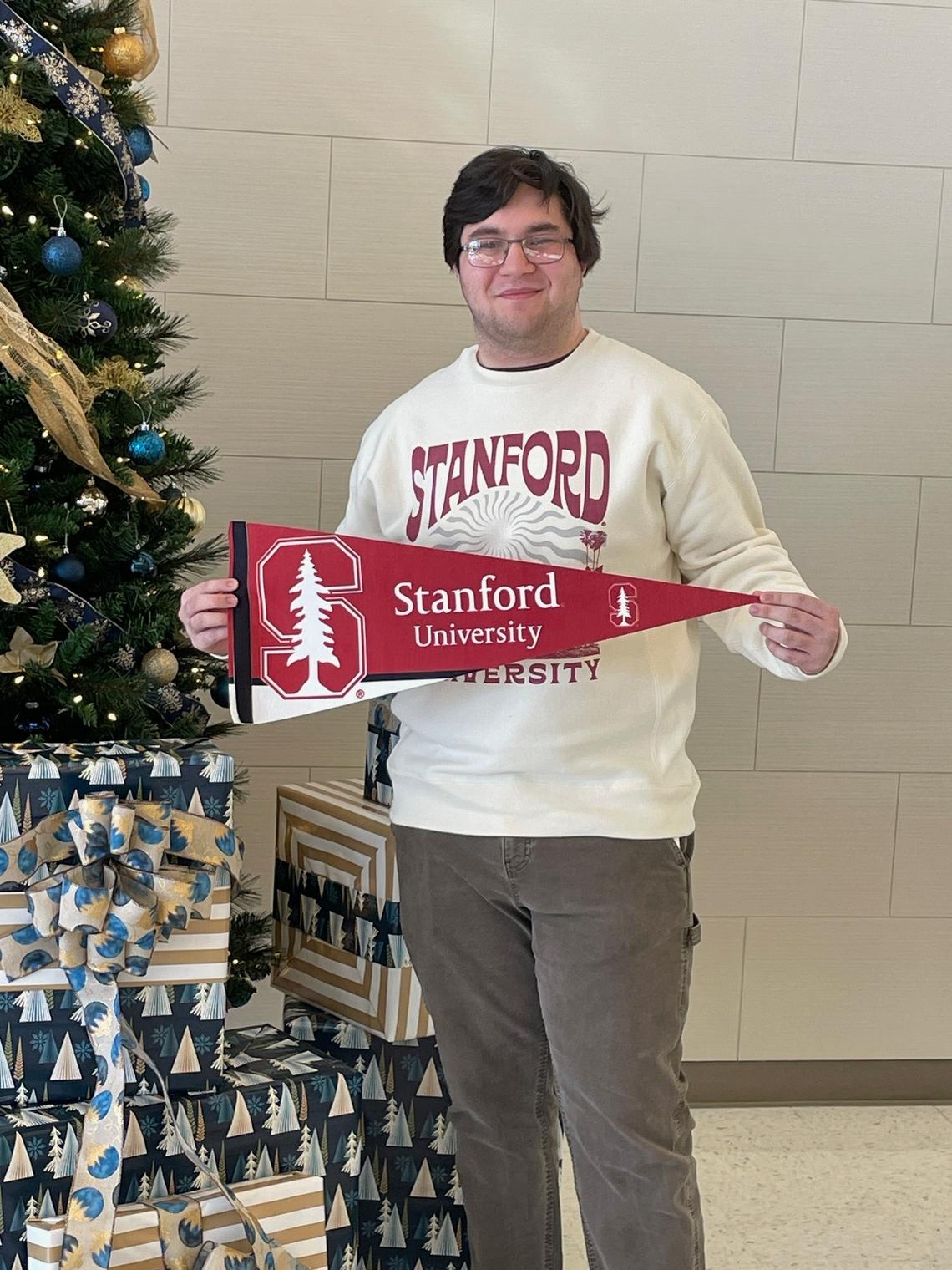 Bahram Mohmand of Keller High School received a full four-year scholarship through the QuestBridge National College Match program. He plans to go to Stanford.