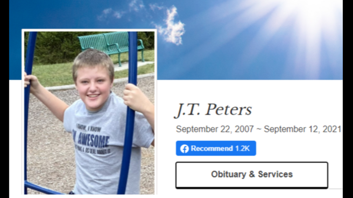 A 13-year-old Arkansas boy died in an ATV accident after he was thrown off the vehicle and landed in traffic, police said. (Obituary screengrab)