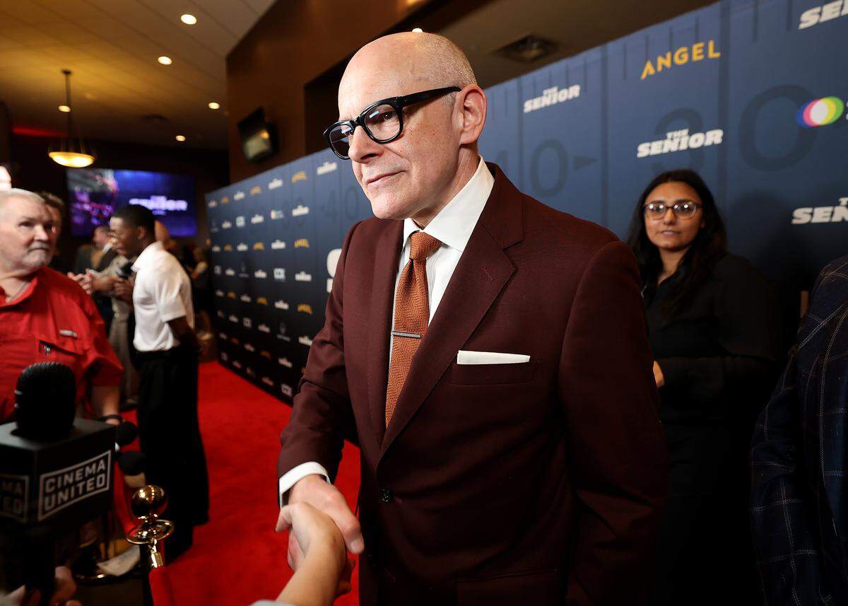 Actor Rob Corddry on the red carpet during the premiere of the “The Senior” on Monday, Sept. 8, 2025, at LOOK Dine-In Cinemas in Bedford.