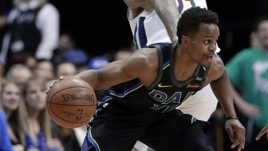 Mavericks guard Yogi Ferrell scored a season-high 24 points on 9-of-11 shooting, including six 3-pointers, in Dallas' 118-107 victory over the Denver Nuggets on Tuesday.