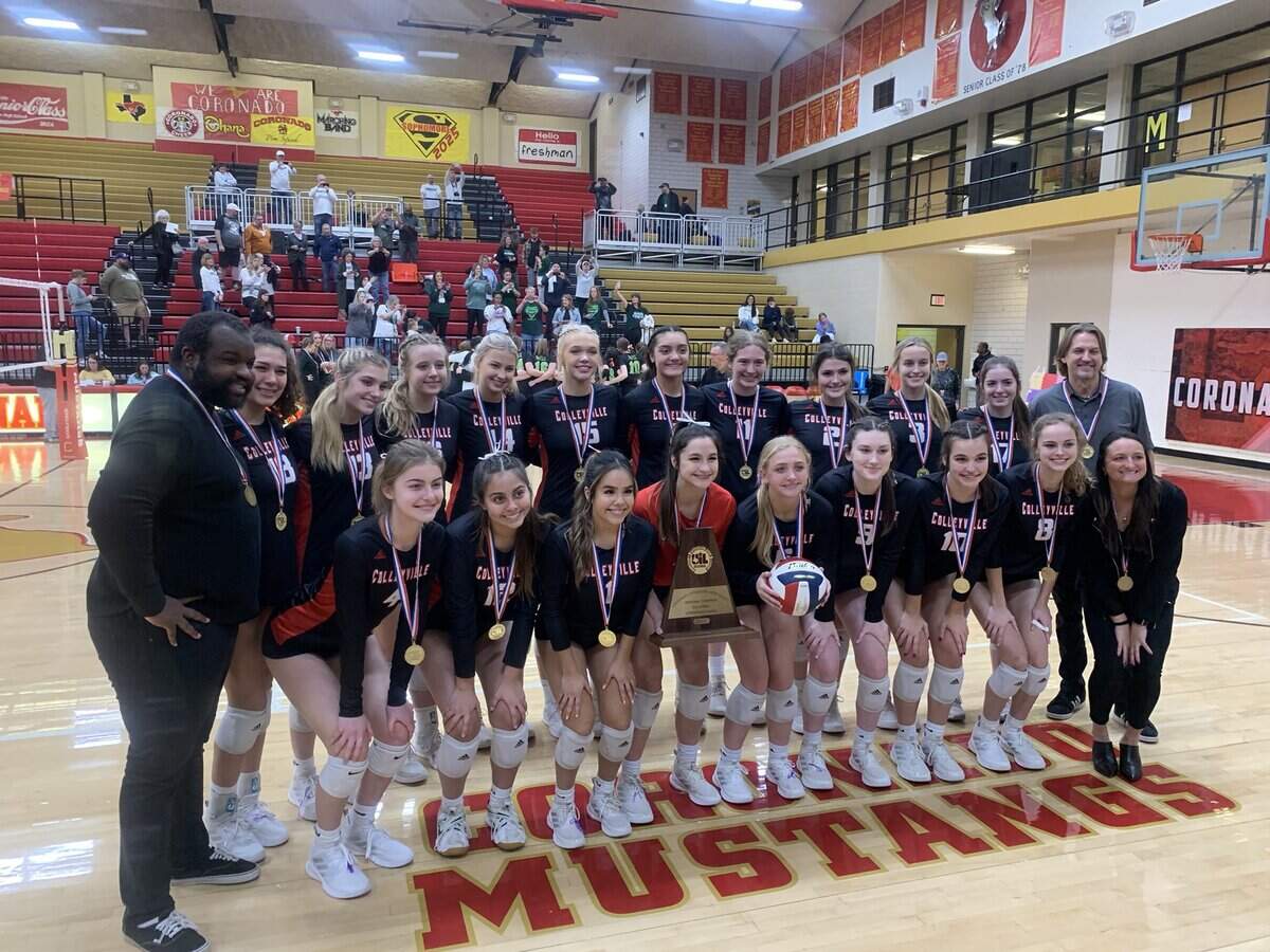 Colleyville Heritage swept Birdville in the 5A Region 1 final in Lubbock.