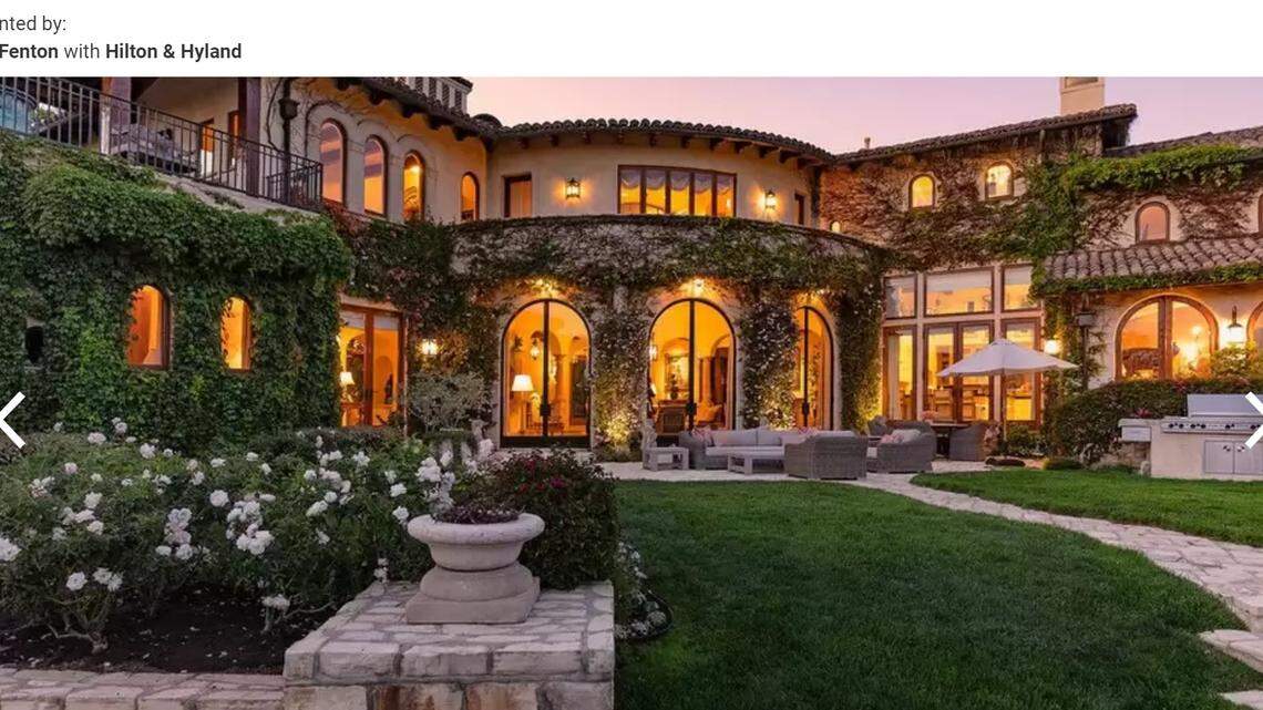 This is the second time the boxing star has listed his grand villa.