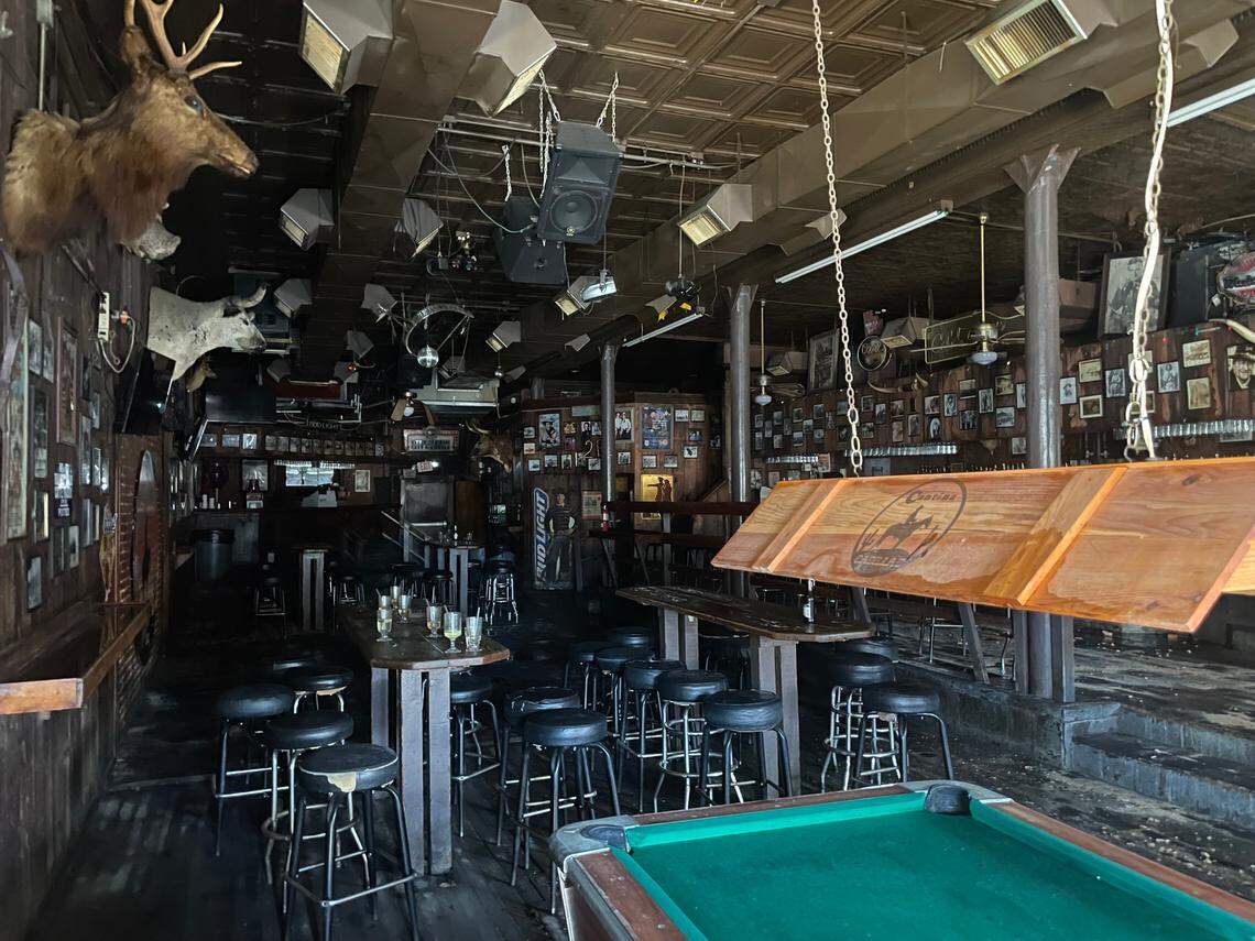 A fire at the local staple Cantina Cadillac bar in Fort Worth’s Historic Stockyards left the building with extensive damage, but many unique pieces of cowboy history housed in the bar were spared destruction Saturday night and owner Jay Hester said it’s nothing that can’t be repaired.