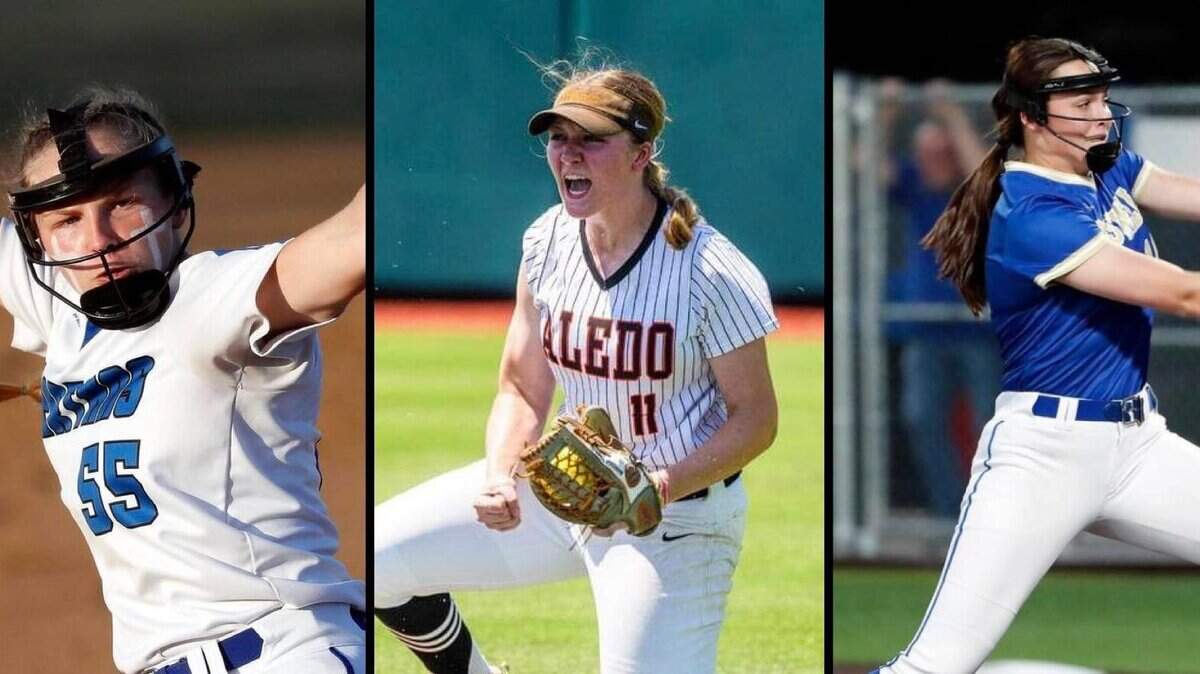 Centennial’s Bailey Lindemuth, Aledo’s Marissa Powell and Boswell’s Alli Stidham were named to the 2022 Star Telegram all area softball team.
