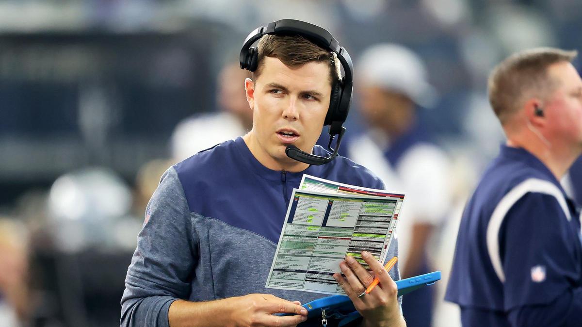 Dallas Cowboys offensive coordinator Kellen Moore (above) and defensive coordinator Dan Quinn are expected to interview for head coaching jobs next week with the Carolina Panthers and Denver Broncos, respectively.