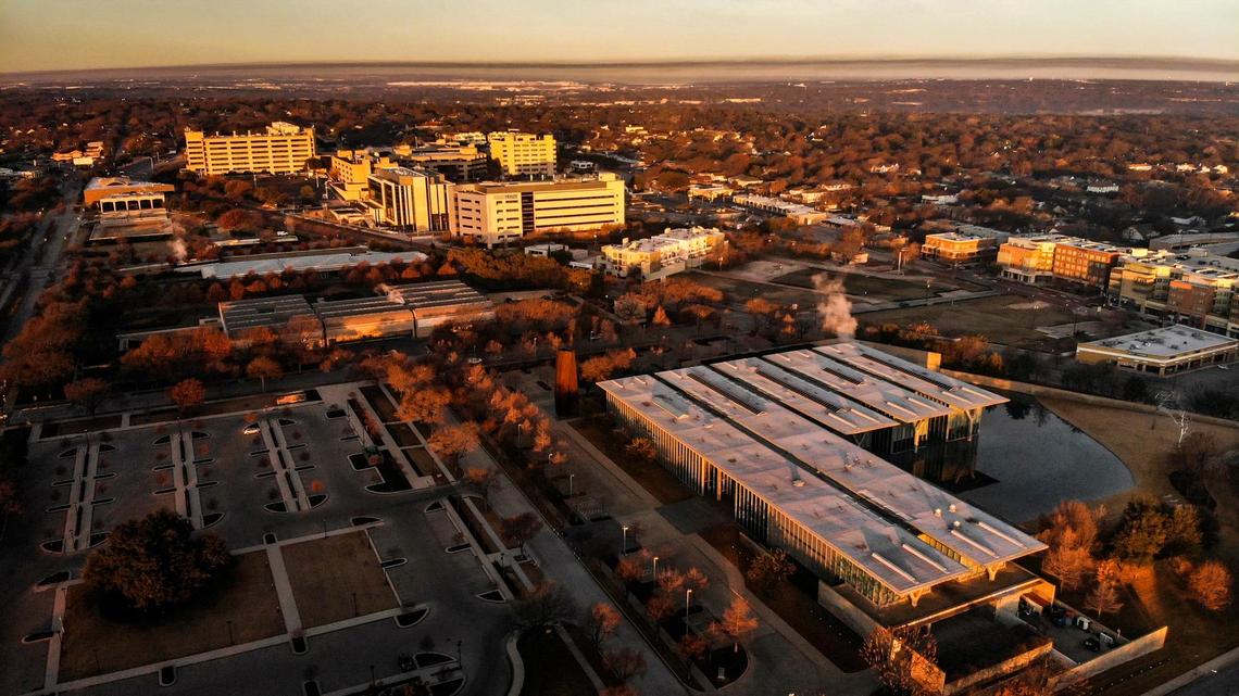 The Cultural District in Fort Worth.