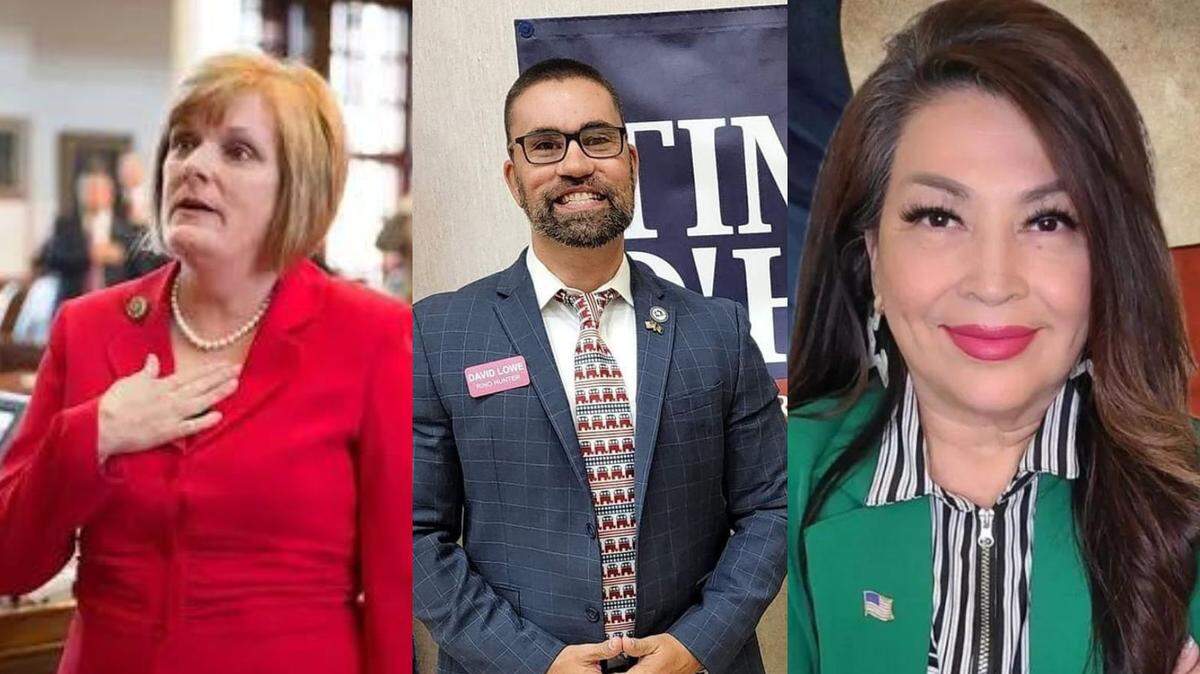 Incumbent State Rep. Stephanie Klick (left) is facing off against challengers David Lowe and Teresa Ramirez.