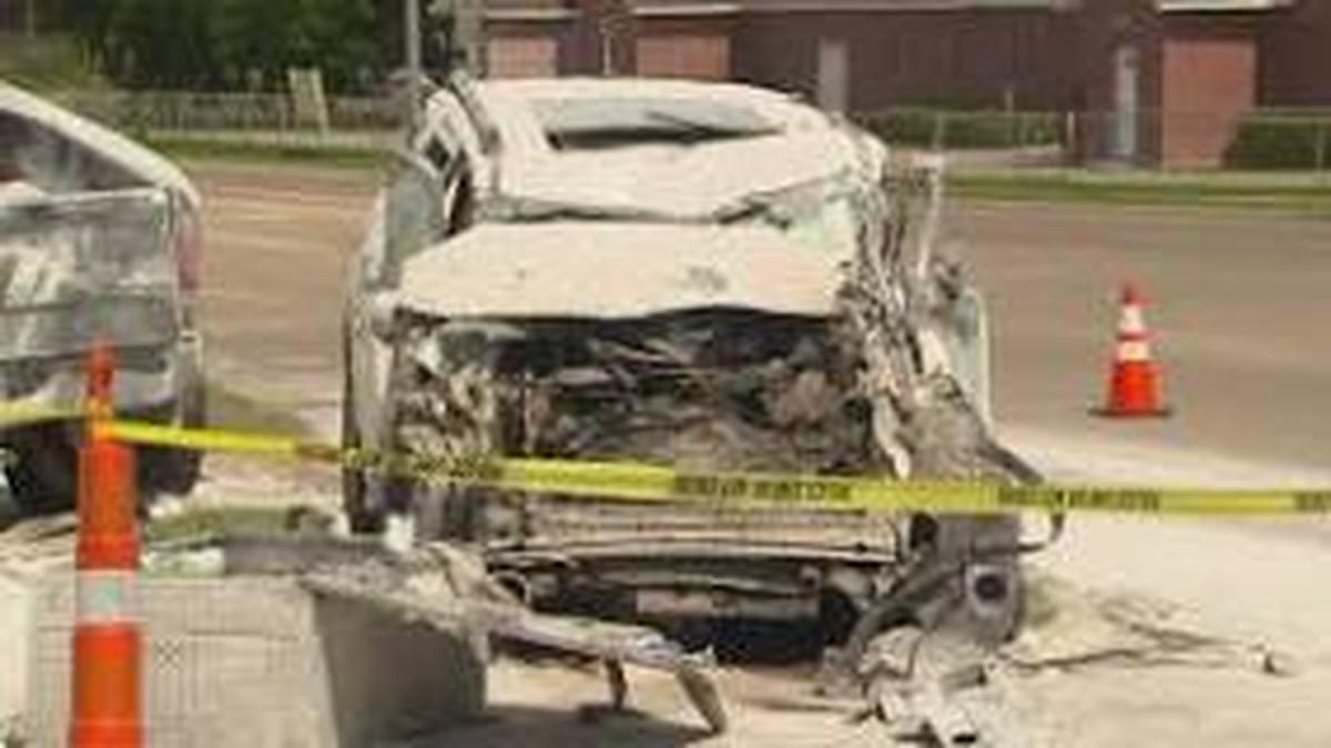Seven people were transported to hospitals after a two-vehicle crash in the 4400 block of East Rosedale Street on Sunday afternoon, June 16, 2024.