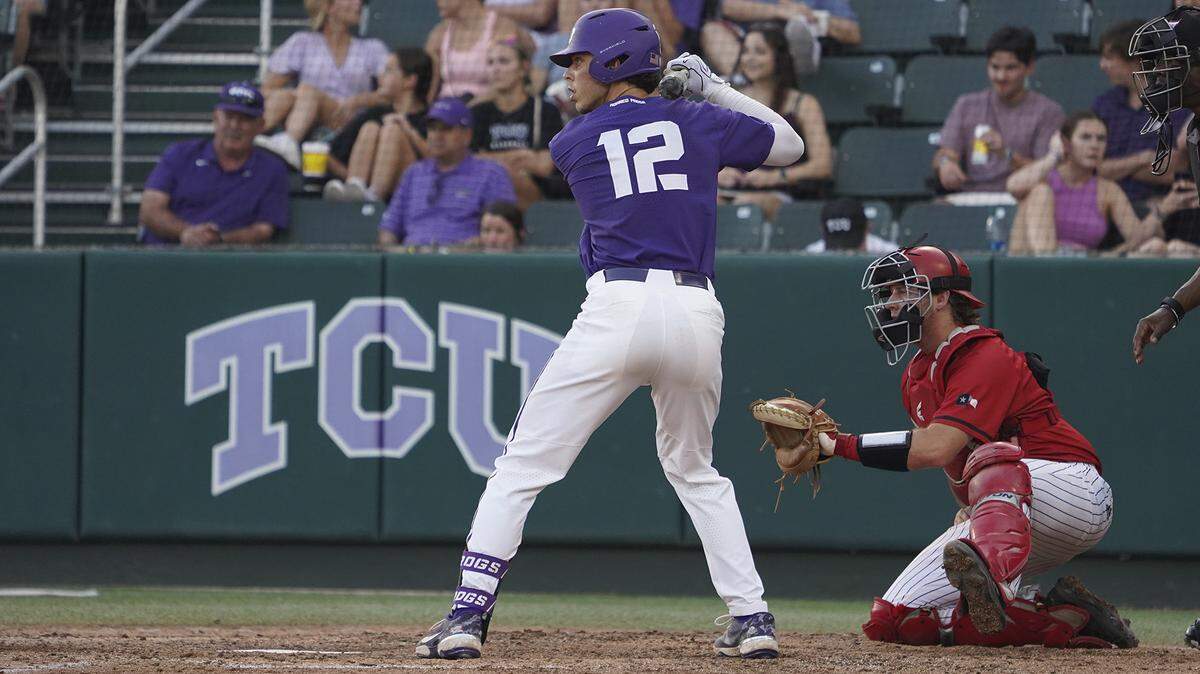 TCU first baseman David Bishop hit a walk-off grand slam to lift the Frogs over Incarnate Word on Tuesday night at Lupton Stadium.