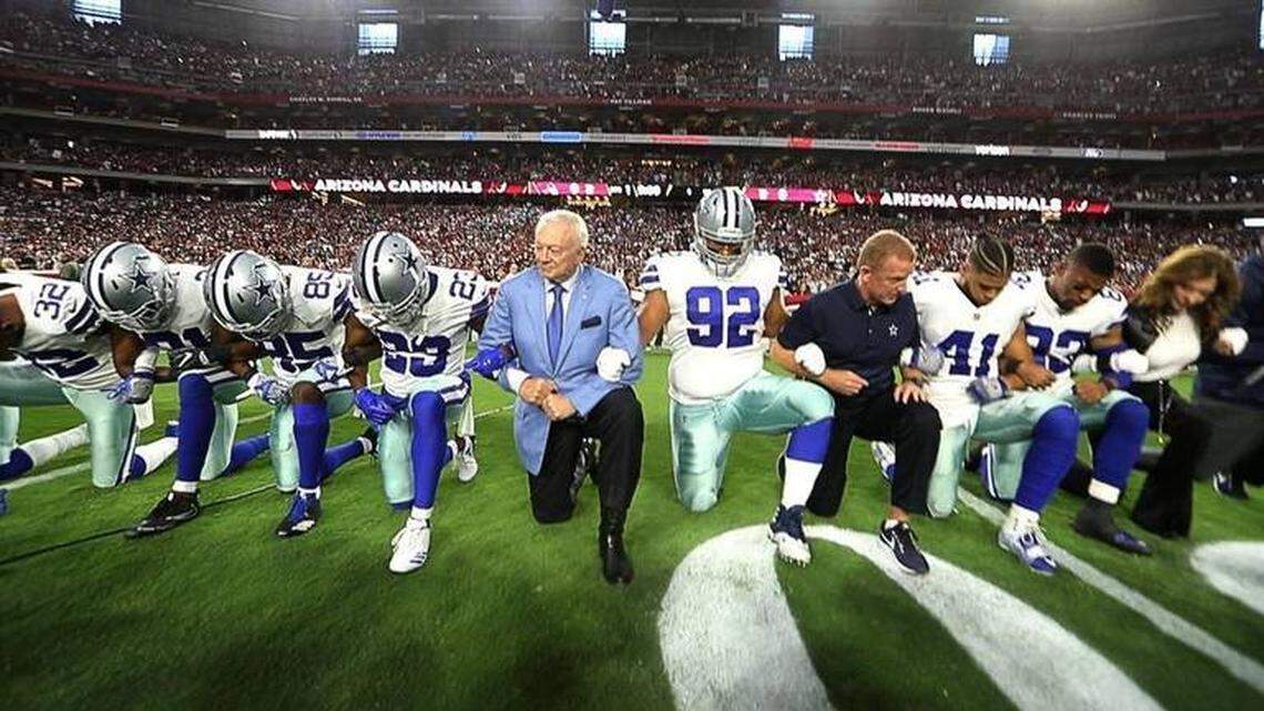Dallas Cowboys owner Jerry Jones gave a deposition Thursday in Colin Kaepernick collusion case against the NFL for blackballing him for his social justice protests during the national anthem.