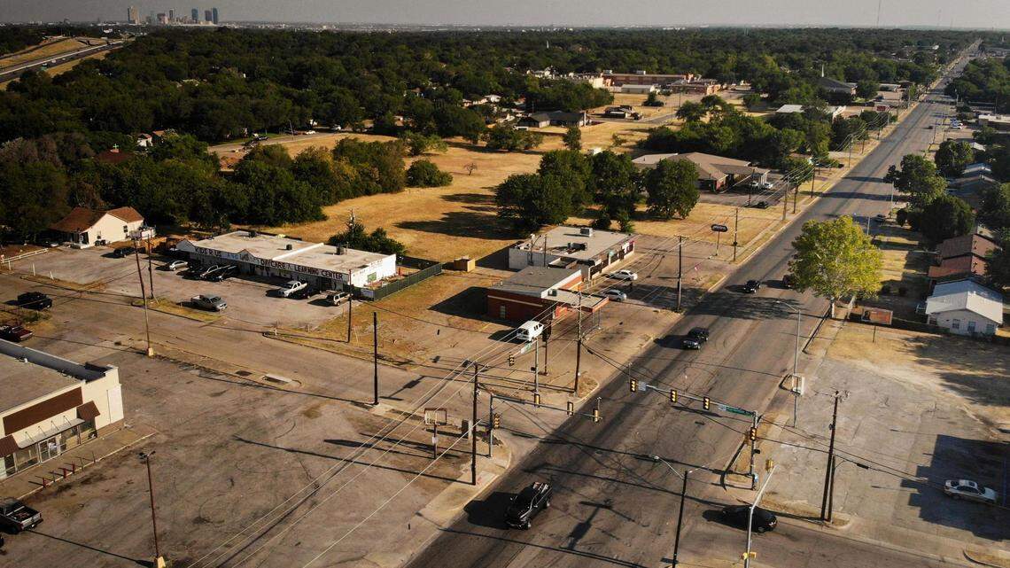 Miller Avenue from Eastland Street to Hardeman Street has the highest number of vehicle crashes in the city. This section was selected for safety improvements from the city of Fort Worth’s Vision Zero initiative.