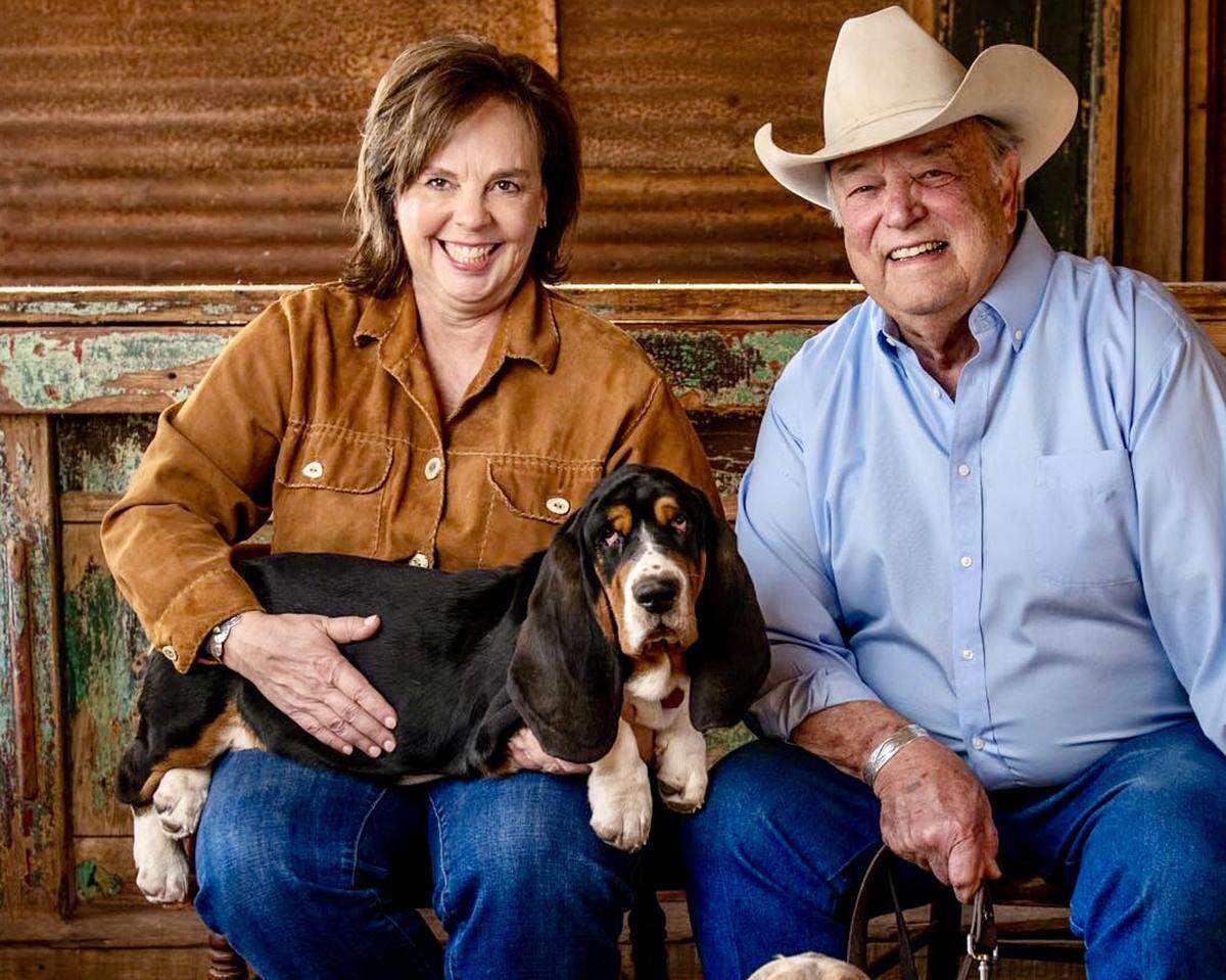 Lisa and Tom Perini at Perini Ranch Steakhouse.