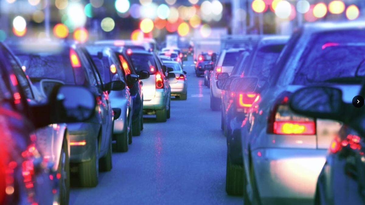 Stock photo of a traffic jam. The northbound lanes of Interstate 35W near Texas 114 in far north Fort Worth are closed Tuesday because of a major traffic accident, according to Fort Worth police.