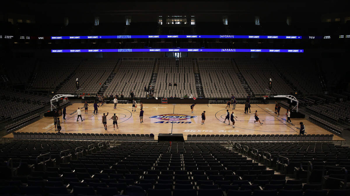 Dickies Arena will host a double-header high school basketball showcase on Saturday night. LeBron James’ son ‘Bronny’ is among the players in it.