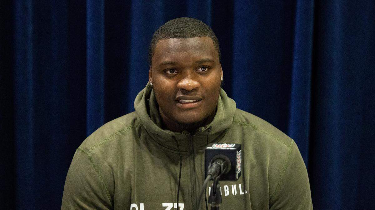 The Dallas Cowboys selected North Carolina offensive lineman Asim Richards in the fifth round of the NFL draft. 