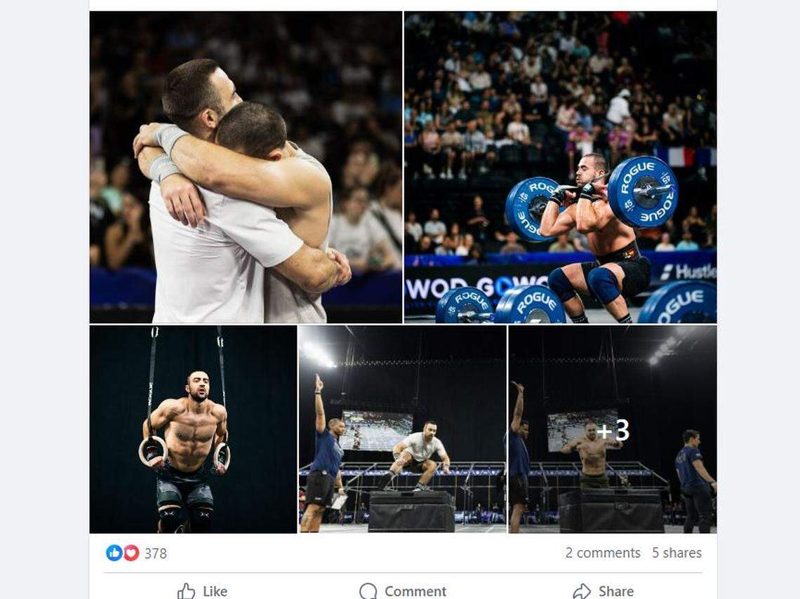 CrossFit Games posted on Facebook on July 4: “Redemption. The Đukić brothers are going to the CrossFit Games, together. Last year’s Europe Semifinal was bittersweet for the Đukić brothers. Lazar took home his second-straight championship title, but the chance to compete at the CrossFit Games again alongside his brother Luka was crushed early. His brother was forced to medically withdraw after just one day due to an illness. The Đukić brothers returned to the 2024 Europe Semifinal ready for redemption.”