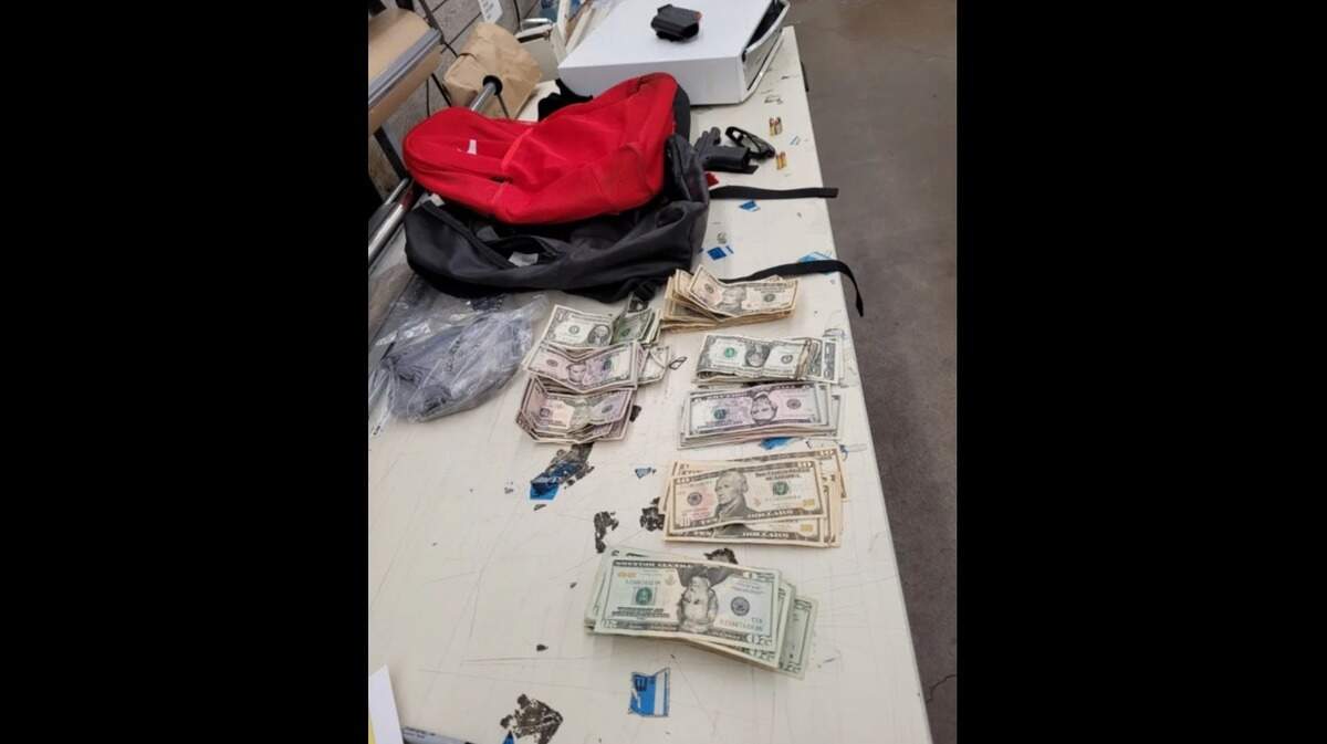 Dallas police recovered stolen items, a weapon, and cash in a search warrant after arresting 28-year-old Raymond Guerra in a string of aggravated robberies.