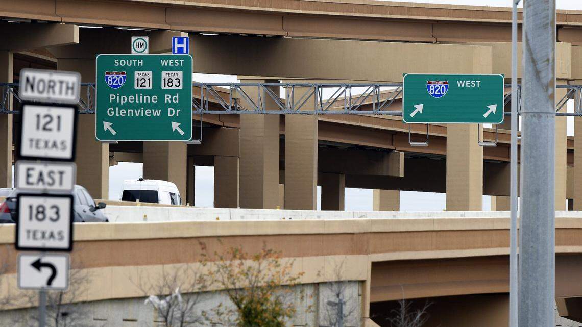Vehicles are often gridlocked on westbound Loop 820 in North Richland Hills, seen here in this file photo.