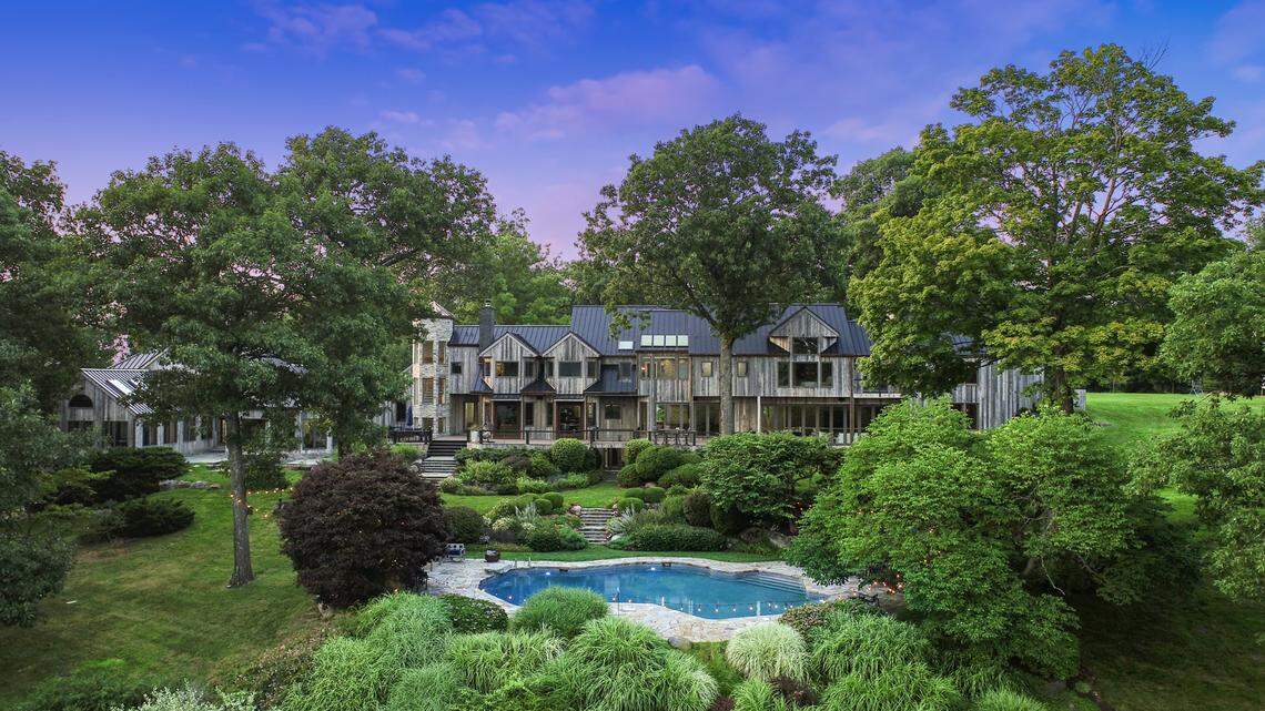 Exterior of the home