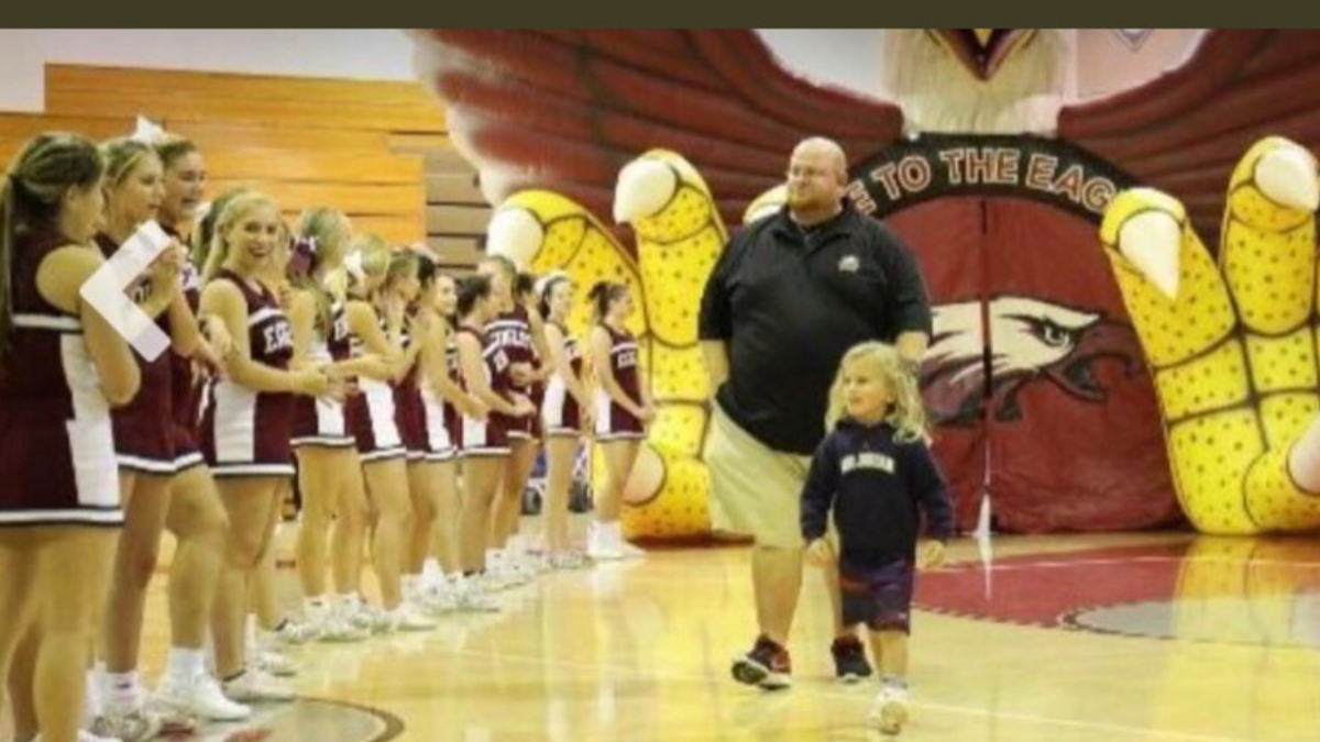 Aaron Feis, who died in the Parkland school shooting, coached TCU guard Chris Gaynor in high school.