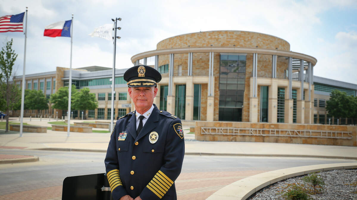 Jimmy Perdue, who led North Richland Hills through the COVID-19 pandemic and the February 2021 winter storm, retired after almost 18 years as the city’s police chief and public safety director.