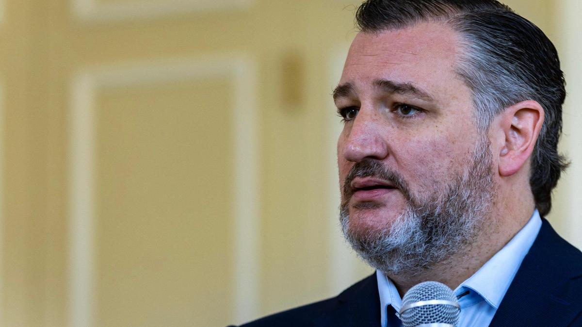 Sen. Ted Cruz, shown in April in Fort Worth, is a skilled podcaster but is defending AM radio.
