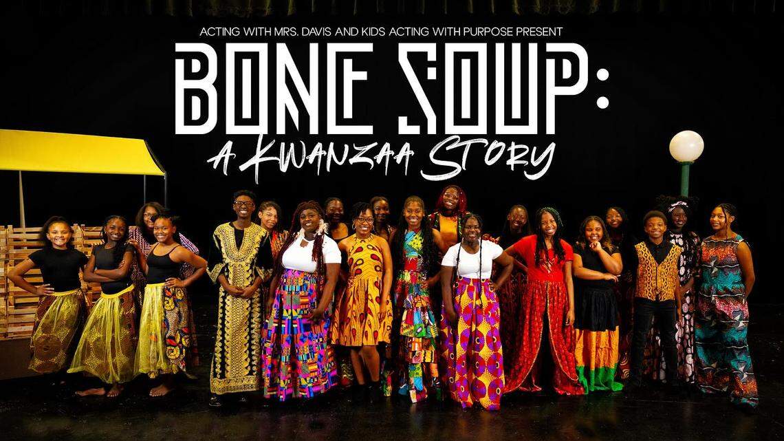 “Bone Soup: A Kwanzaa Story” by Kids Acting With Purpose will be showing Dec. 7 and 8 at Jean McClung Middle School.