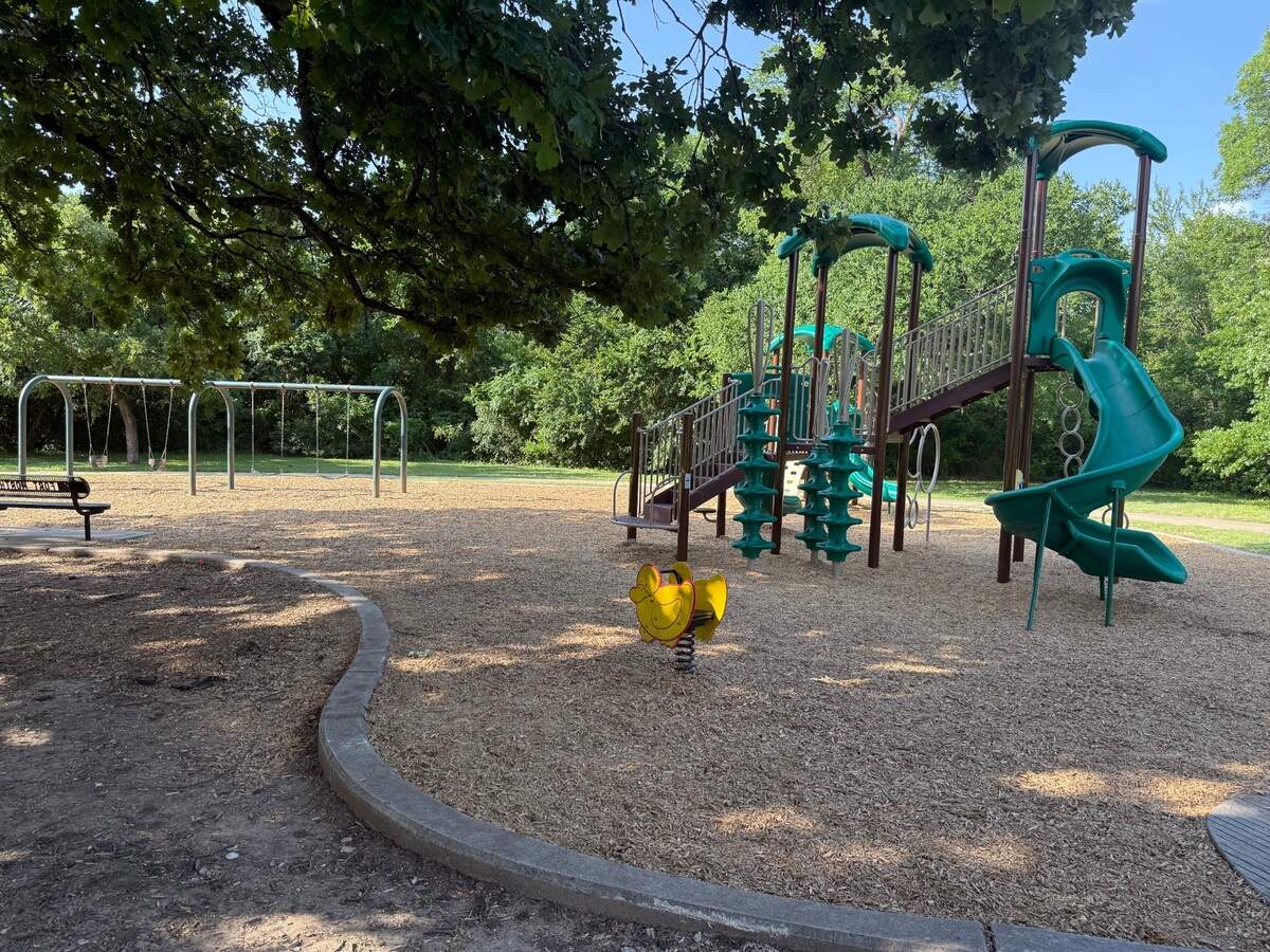 The new Oakmont Park playground.