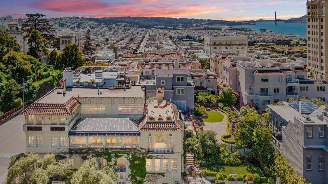 Exterior of the mansion