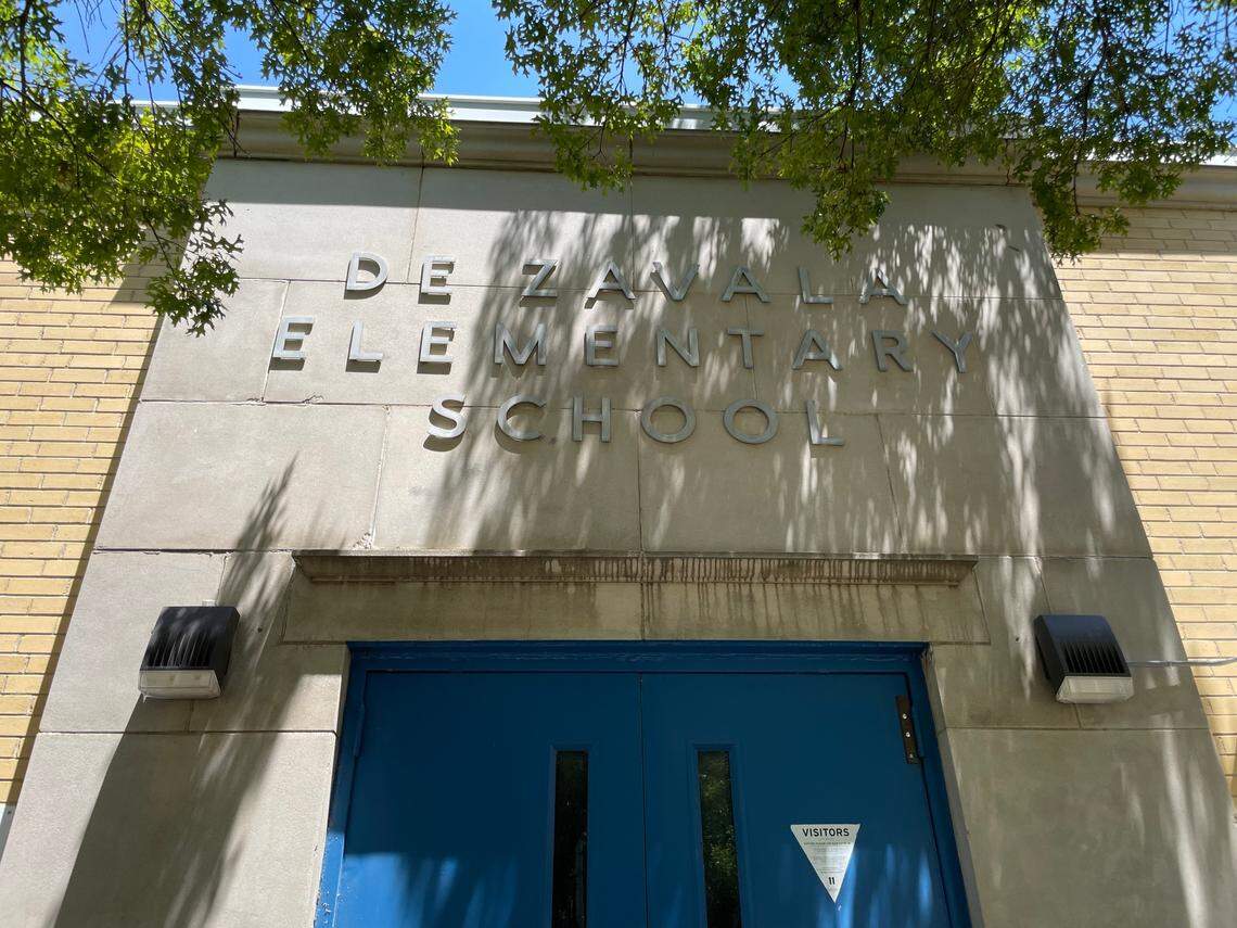 De Zavala Elementary School is photographed on Thursday, July 24, 2025.