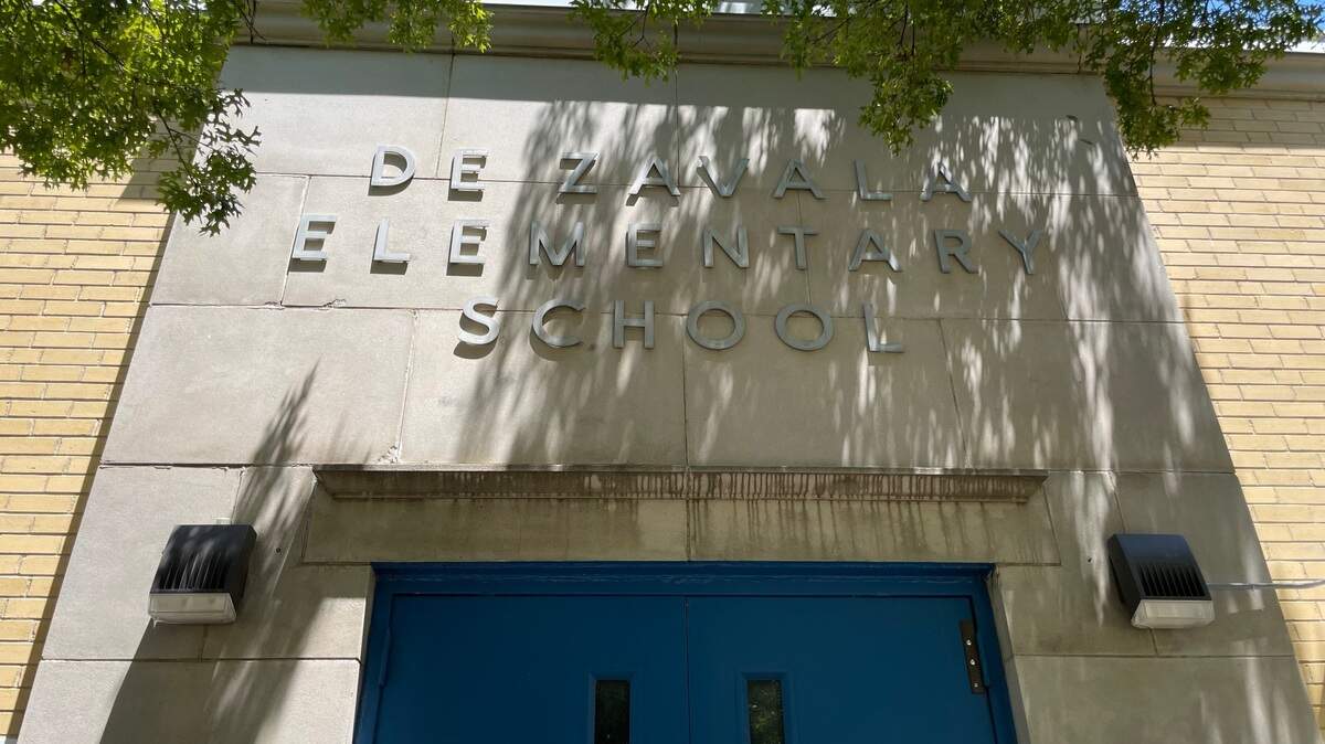 De Zavala Elementary School is photographed on July 24, 2025.