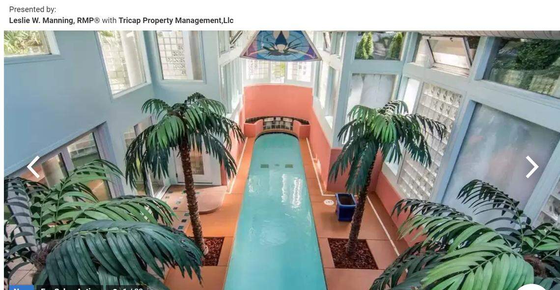 Indoor pool.