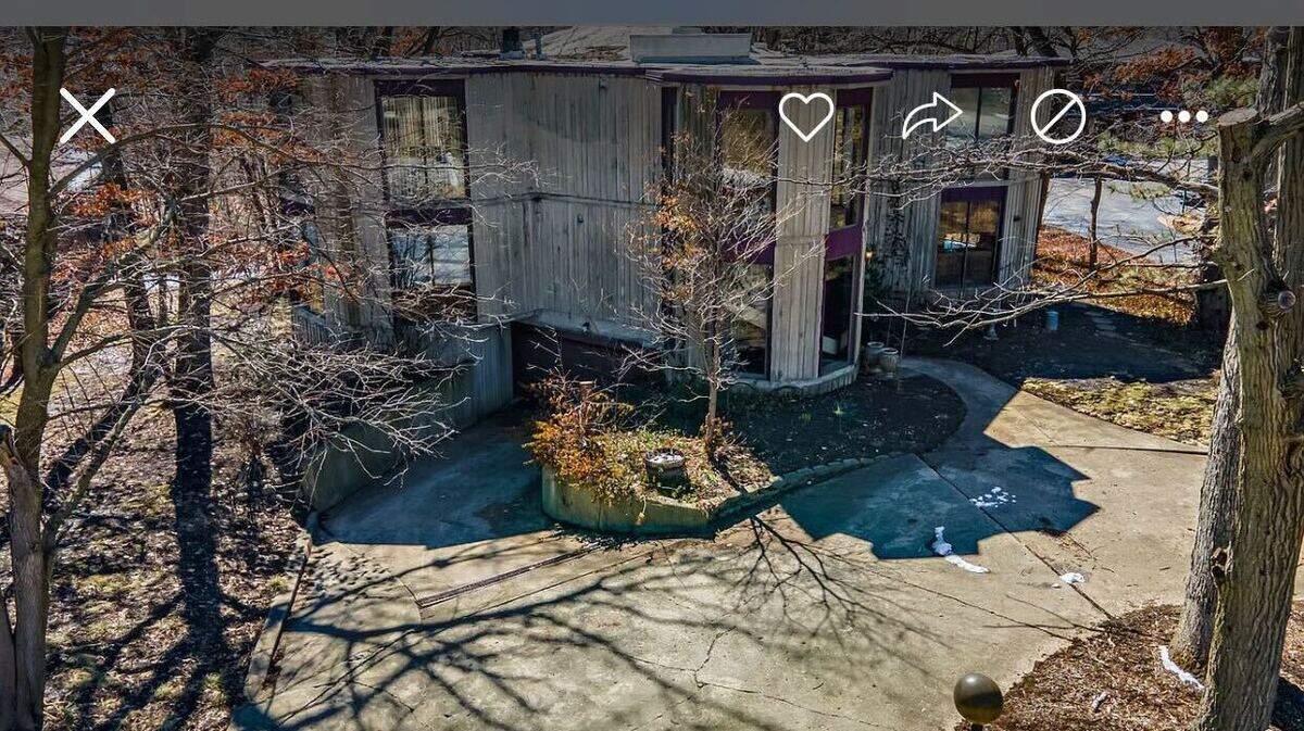 The outside is unique in its own way