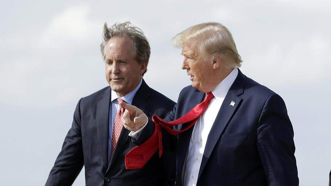 Ken Paxton once again sticks his nose where it doesn’t belong on behalf of Donald Trump