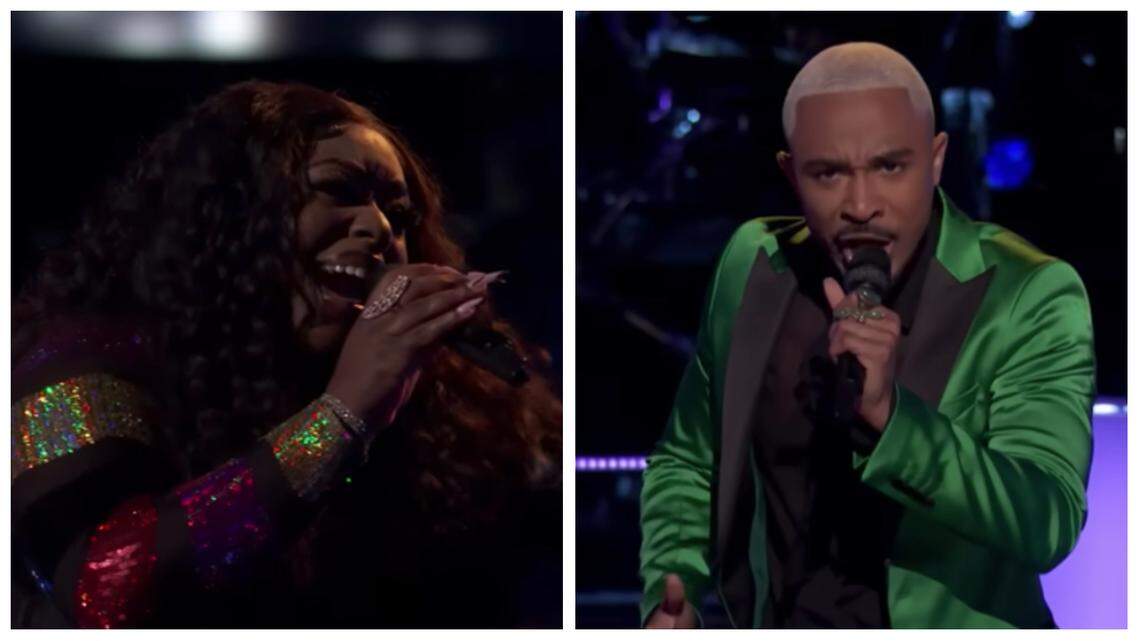 Kim Cruse and Kevin Hawkins, both from Texas, performed on “The Voice” on Monday, Oct. 24.