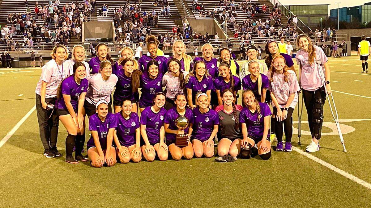 Keller Timber Creek won a girls soccer bi district game, 1-0 over LD Bell on Friday March 25, 2022