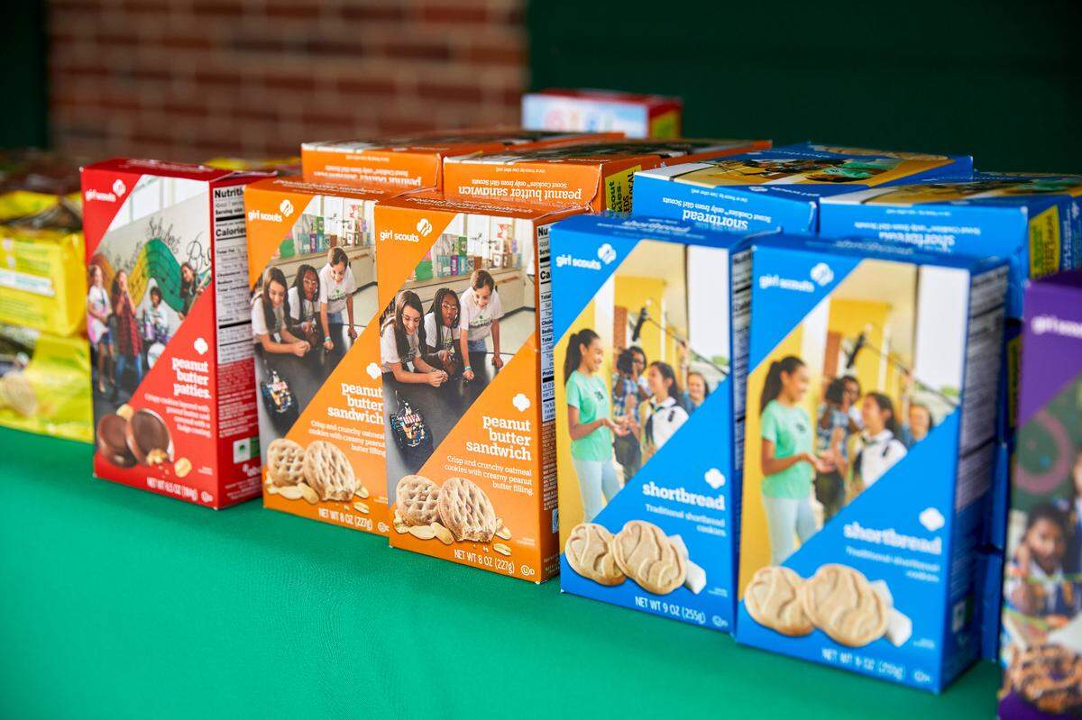 Girl Scout cookies are popular but full of sugar.