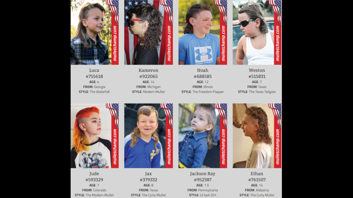 The once-mocked mullet is making a comeback and there’s a competition to see which kid in American has the best looking one.