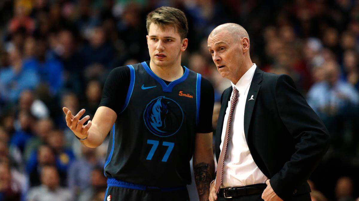 Dallas Mavericks forward Luka Doncic and head coach Rick Carlisle will face the Los Angeles Clippers in the first round of the playoffs for the second straight season.