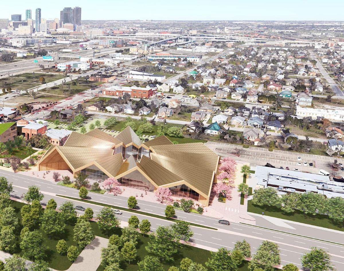 New designs for the National Juneteenth Museum coming to Fort Worth were unveiled Wednesday. The new 50,000-square-foot building, for which construction is expected to break ground in 2023, will be located in the Historic Southside neighborhood.