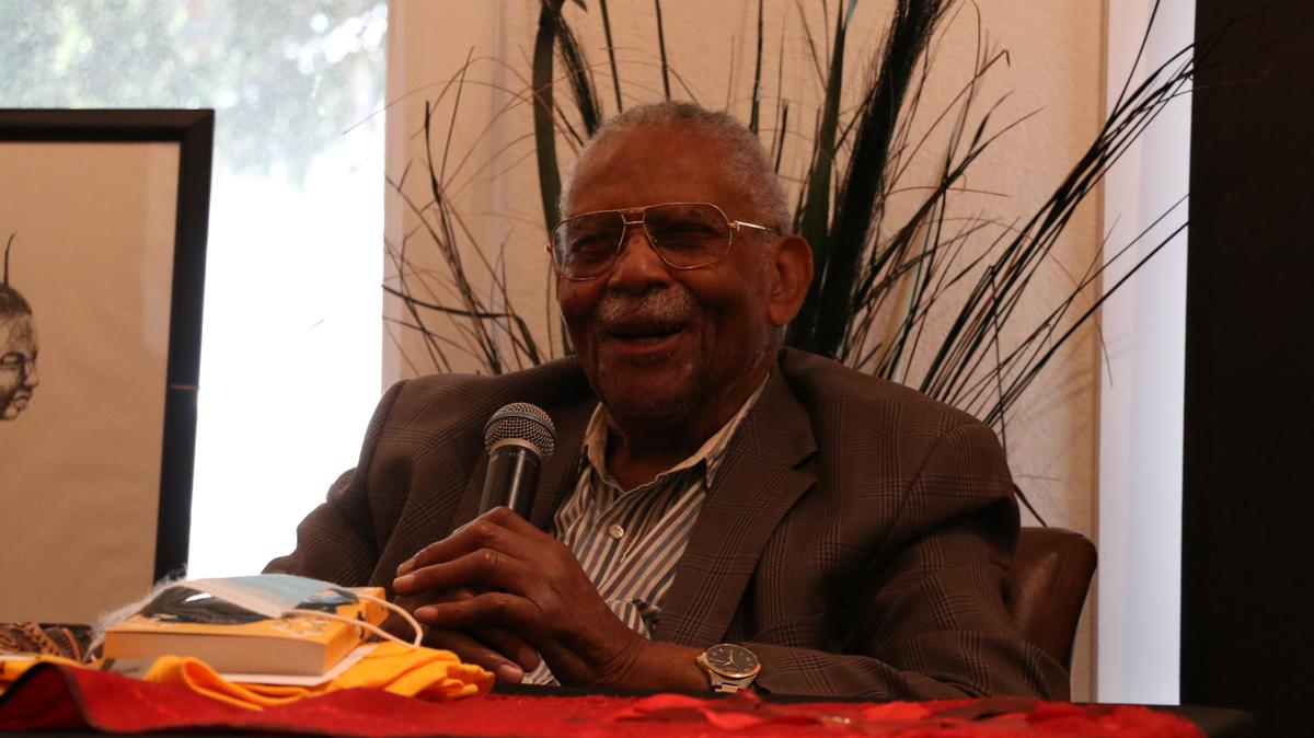 Judge L. Clifford Davis reflected on his career in law and civil rights at his 100th celebration Saturday, Aug. 10, 2024, at the Lenora Rolla Heritage Center Museum.