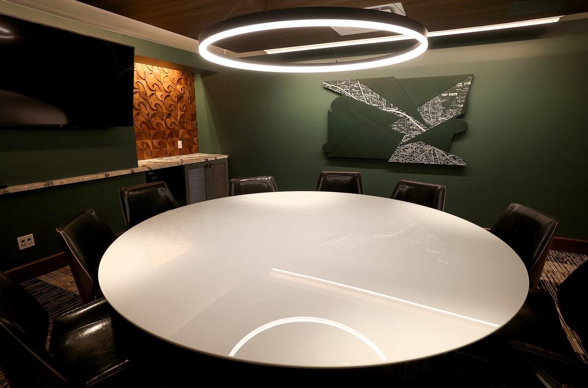 A conference room at Le Meridien Downtown Fort Worth on Monday, Aug. 19, 2024.