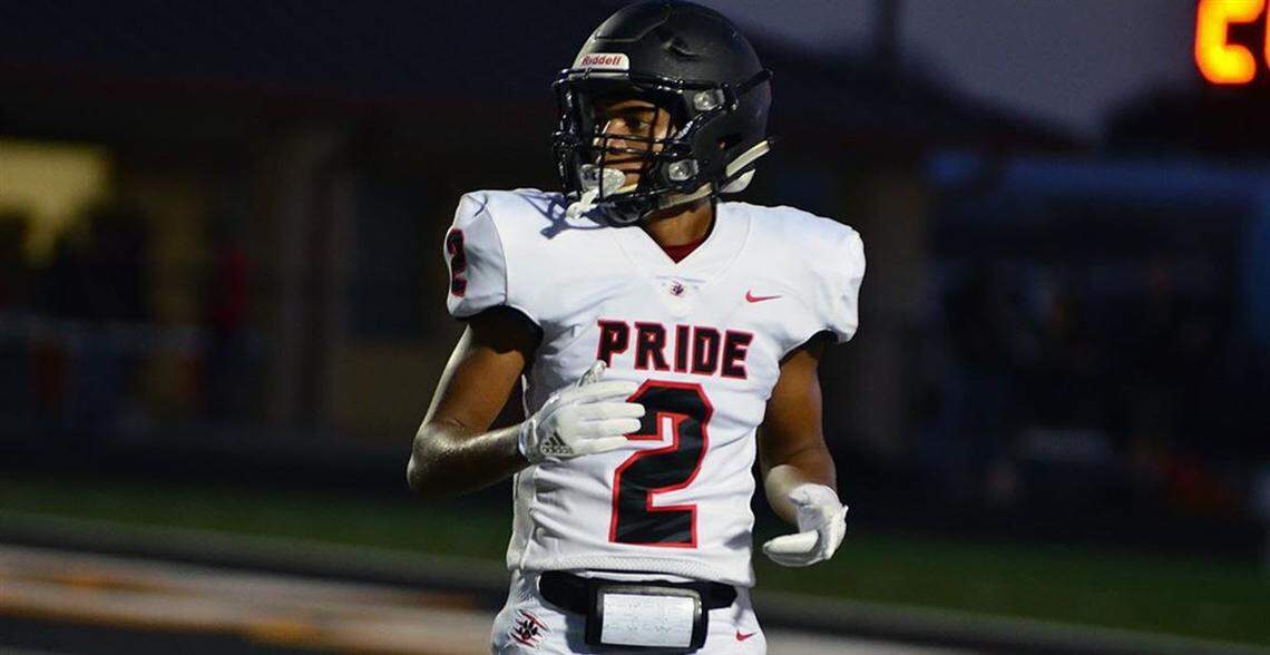 Colleyville Heritage 4-star WR Kameron Brown, who’s committed to Texas A&M.