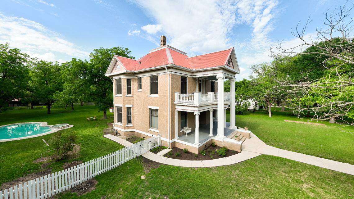 Exterior of the home