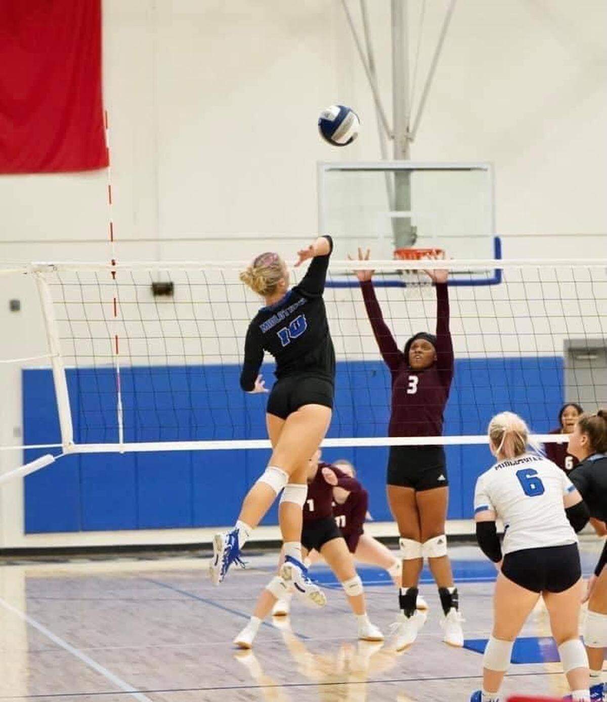Midlothian outside hitter Kenna Buchanan (Heather McMichael)