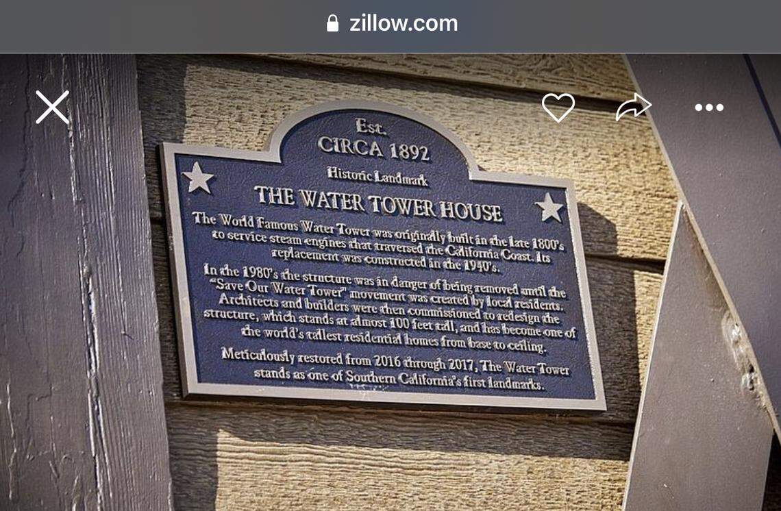 Historic landmark sign