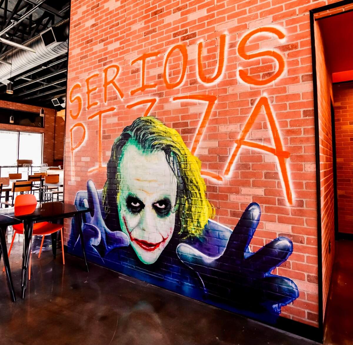 Serious Pizza, new in Fort Worth, has a late-night following for its 30-inch pizzas and Deep Ellum vibe.