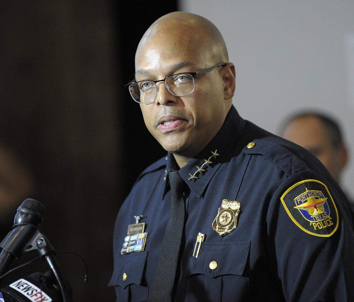 Fort Worth Police Chief Joel Fitzgerald