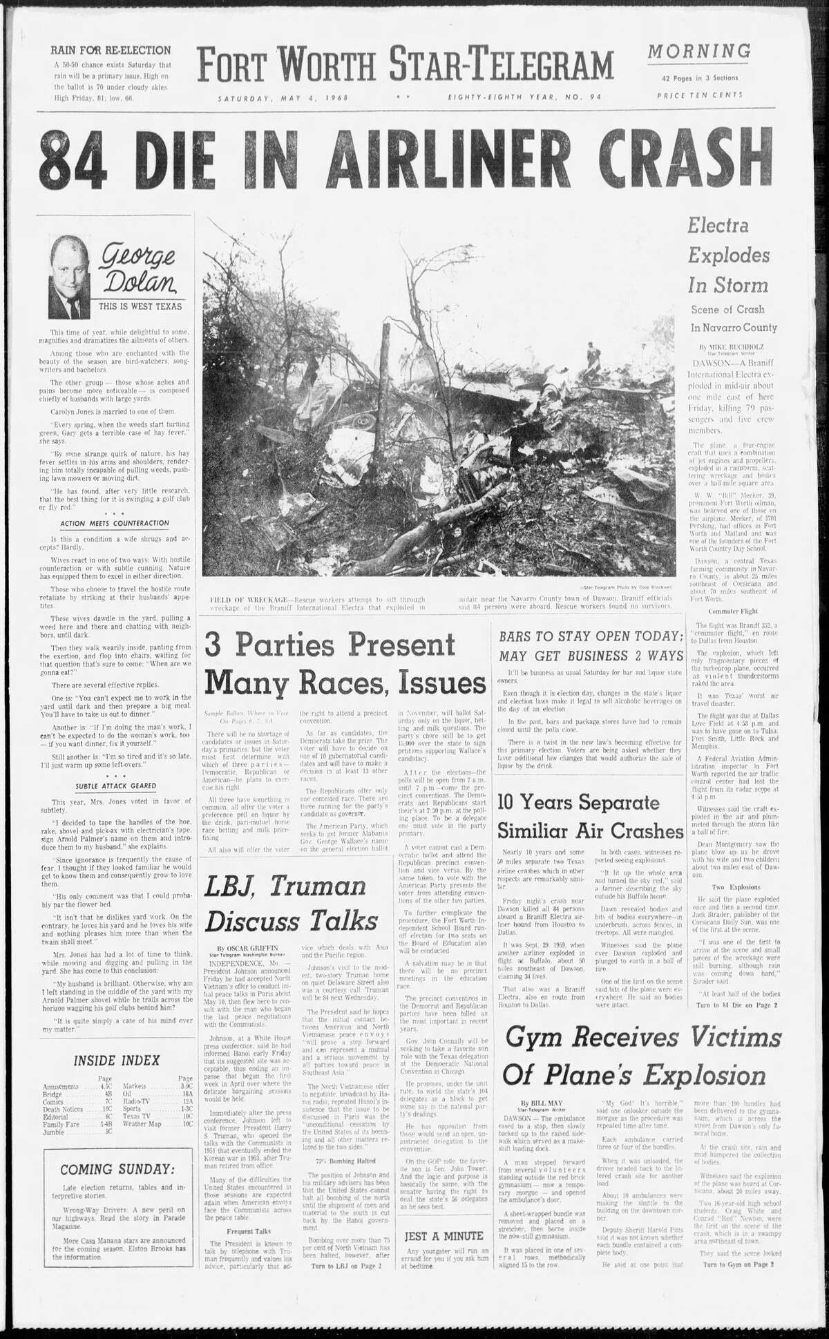 Fort Worth Star-Telegram, May 4, 1968