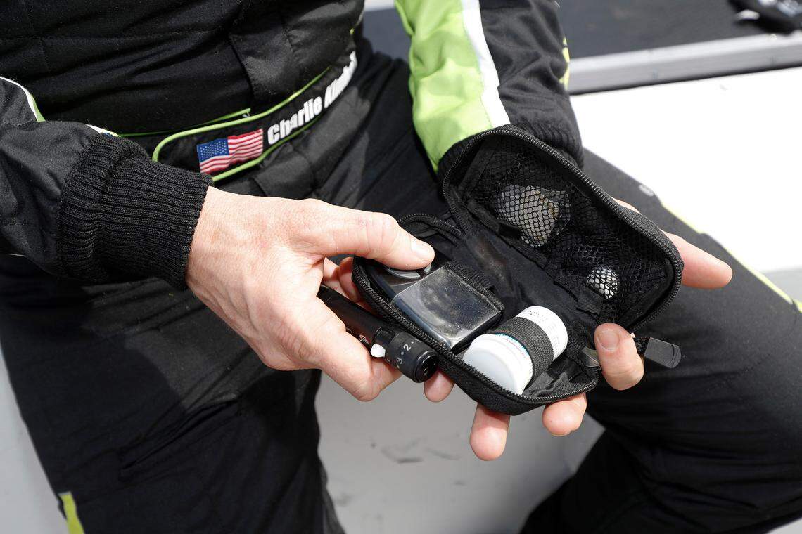 IndyCar driver Charlie Kimball is competing in the series more than a decade after being diagnosed with Type 1 Diabetes.